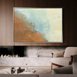 Abstract 253 Canvas Art 18" x 24" / 45 x 60 cm / Black