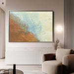 Abstract 253 Canvas Art 18" x 24" / 45 x 60 cm / Black
