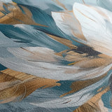 Floral 253 Canvas Art 18" x 24" / 45 x 60 cm / Black