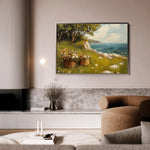 Landscape 253 Canvas Art 18" x 24" / 45 x 60 cm / Black