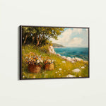 Landscape 253 Canvas Art 60 x 40 cm / Black
