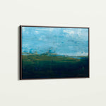 Abstract 254 Canvas Art 18" x 24" / 45 x 60 cm / Black