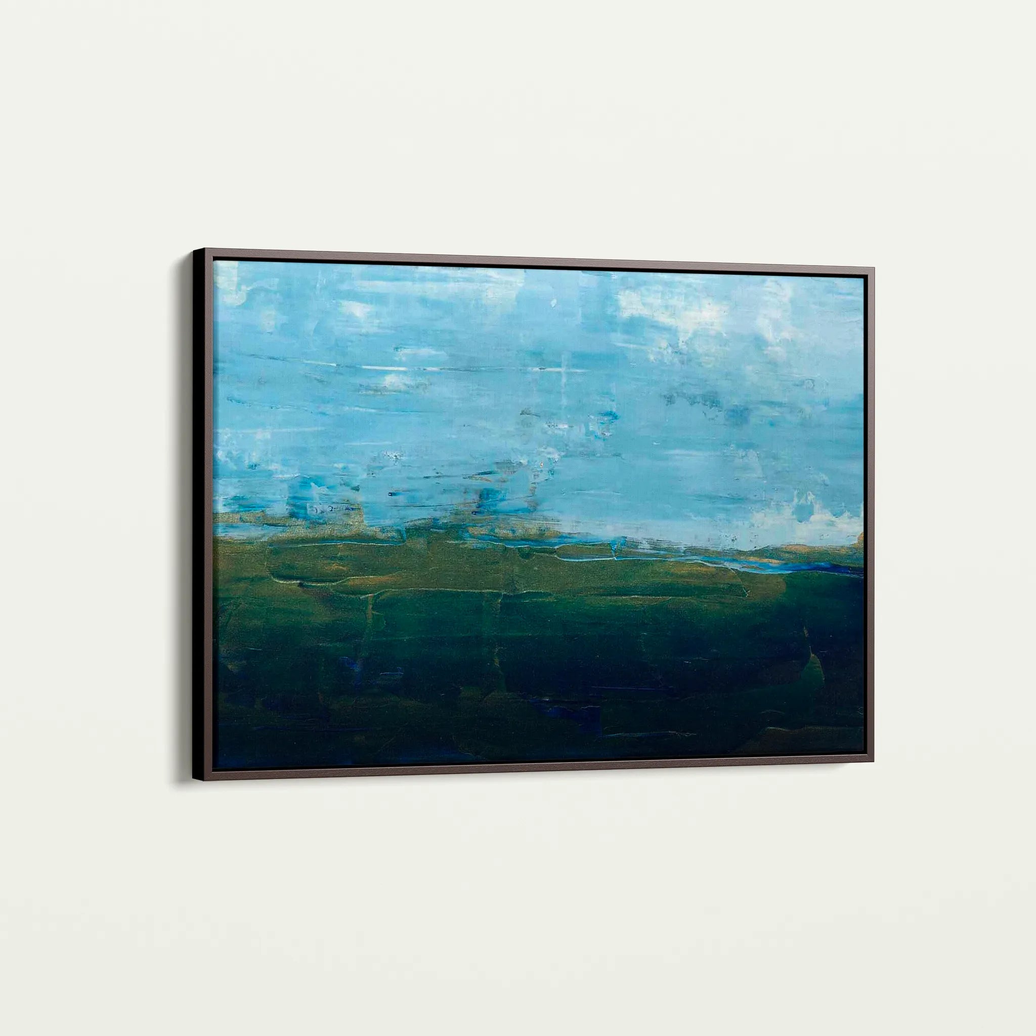 Abstract 254 Canvas Art 18" x 24" / 45 x 60 cm / Black