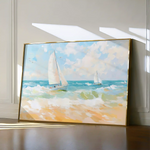 Landscape 254 Canvas Art 60 x 40 cm / Black
