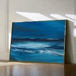 Abstract 255 Canvas Art 18" x 24" / 45 x 60 cm / Black