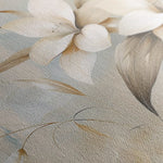 Floral 256 Canvas Art 60 x 40 cm / Black