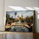 Landscape 256 Canvas Art 18" x 24" / 45 x 60 cm / Black