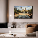 Landscape 256 Canvas Art 18" x 24" / 45 x 60 cm / Black