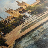 Landscape 256 Canvas Art 18" x 24" / 45 x 60 cm / Black