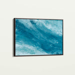 Abstract 257 Canvas Art 18" x 24" / 45 x 60 cm / Black