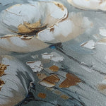 Floral 257 Canvas Art 60 x 40 cm / Black