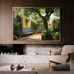Landscape 257 Canvas Art 18" x 24" / 45 x 60 cm / Black