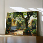 Landscape 257 Canvas Art 18" x 24" / 45 x 60 cm / Black