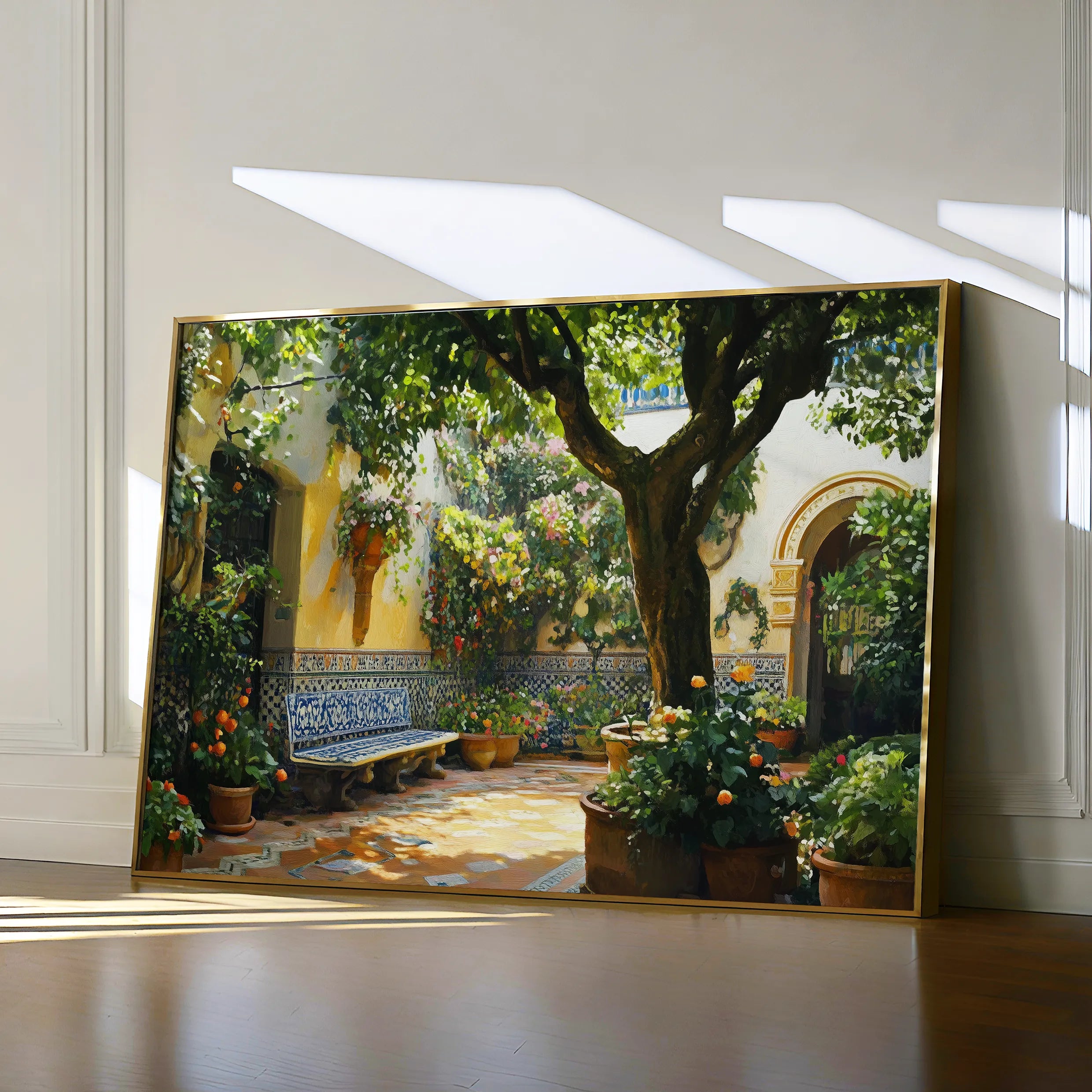 Landscape 257 Canvas Art 18" x 24" / 45 x 60 cm / Black