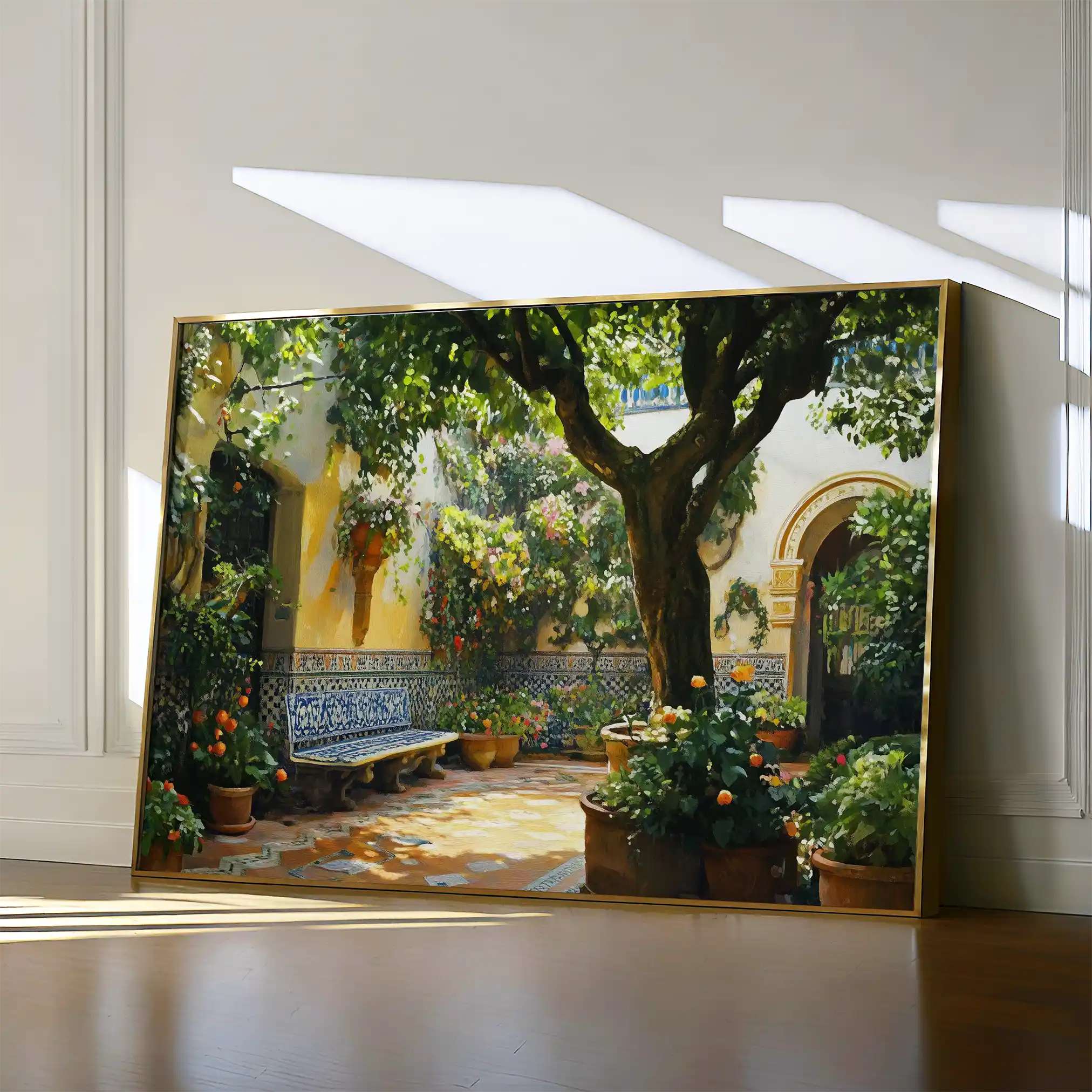 Landscape 257 Canvas Art 60 x 40 cm / Black