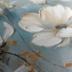 Floral 258 Canvas Art 60 x 40 cm / Black