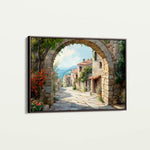 Landscape 258 Canvas Art 18" x 24" / 45 x 60 cm / Black