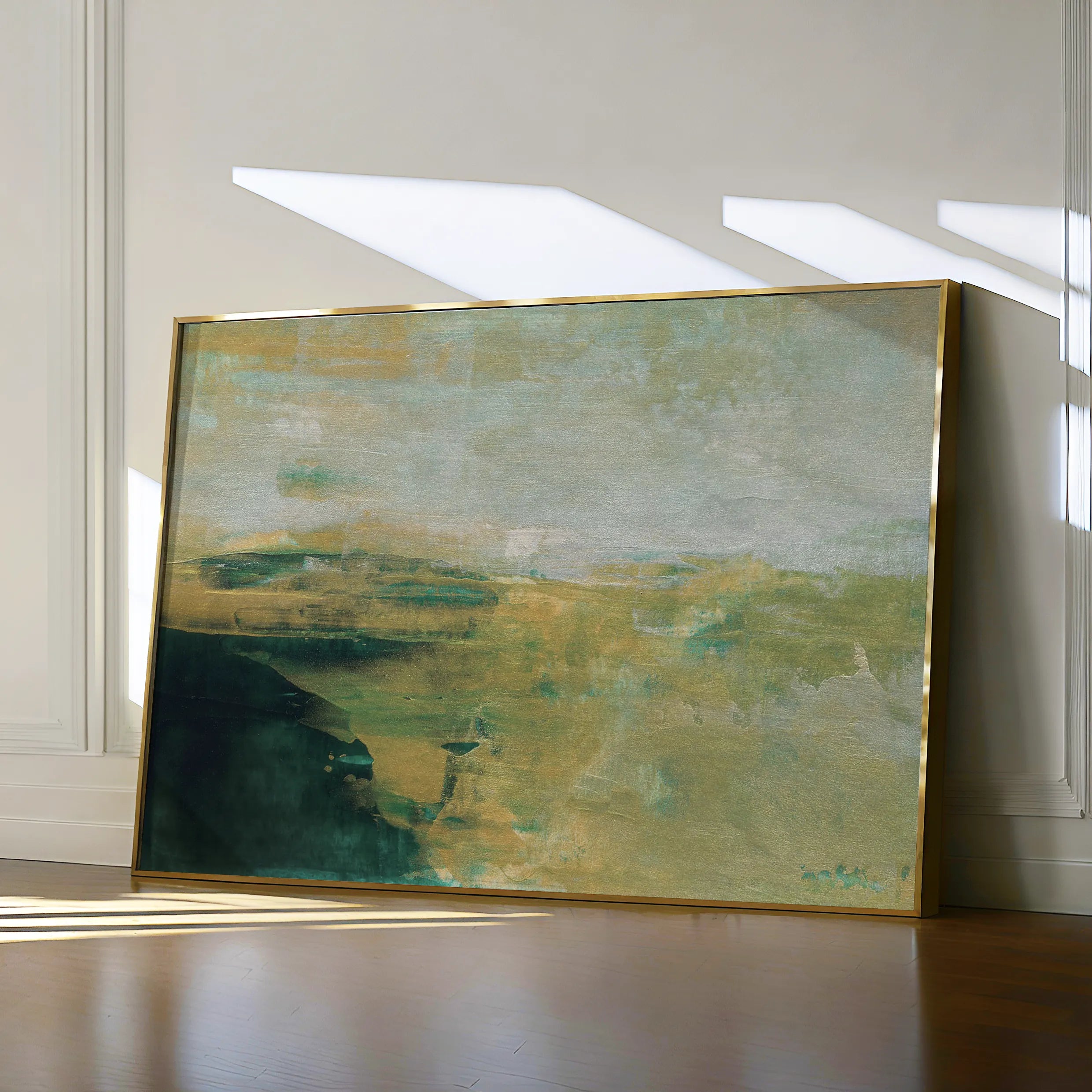 Abstract 259 Canvas Art 18" x 24" / 45 x 60 cm / Black
