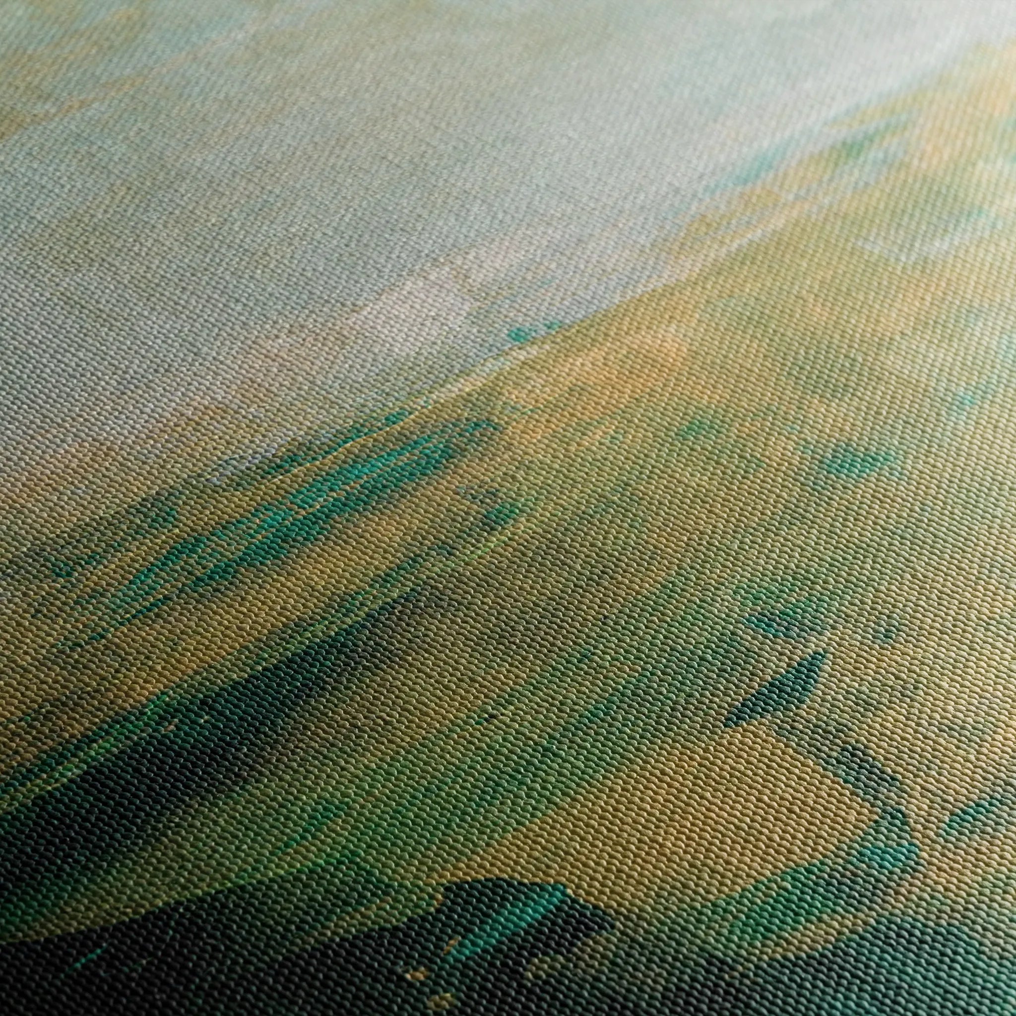 Abstract 259 Canvas Art 18" x 24" / 45 x 60 cm / Black