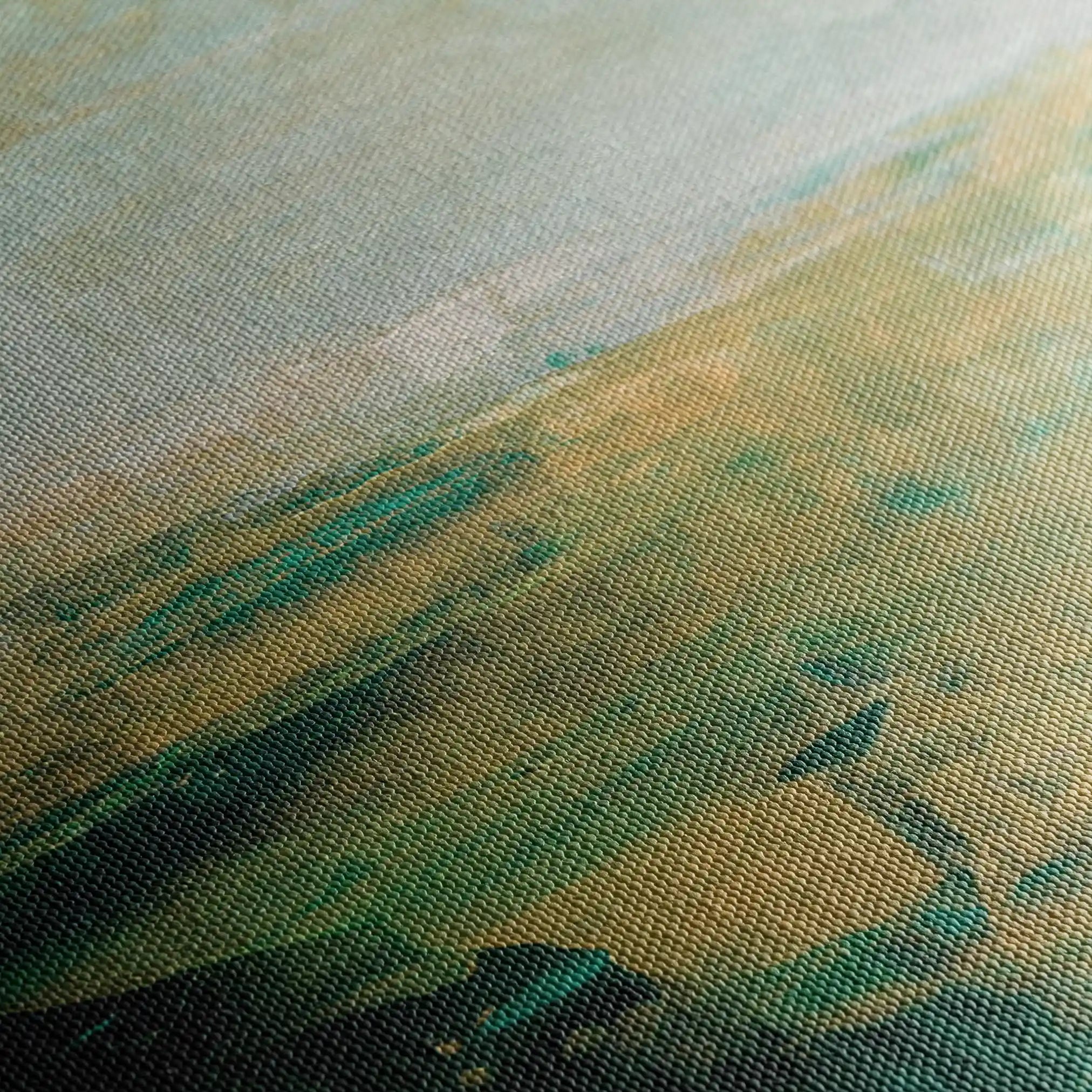 Abstract 259 Canvas Art 60 x 40 cm / Black