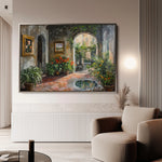 Landscape 259 Canvas Art 18" x 24" / 45 x 60 cm / Black