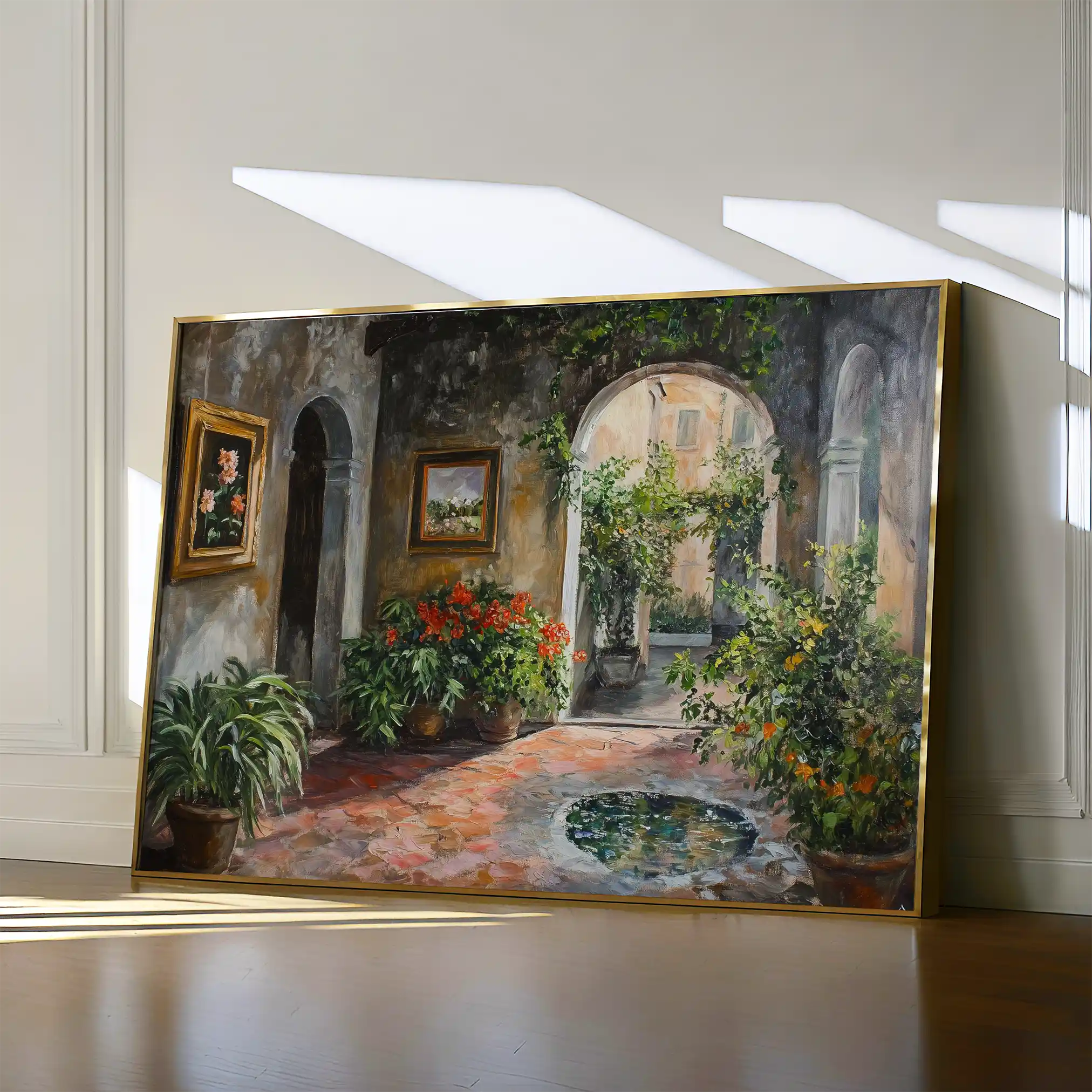 Landscape 259 Canvas Art 60 x 40 cm / Black