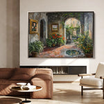 Landscape 259 Canvas Art 60 x 40 cm / Black