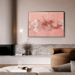 Abstract 260 Canvas Art 18" x 24" / 45 x 60 cm / Black