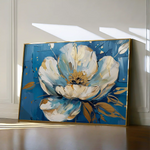 Floral 260 Canvas Art 60 x 40 cm / Black