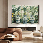 Landscape 260 Canvas Art 60 x 40 cm / Black