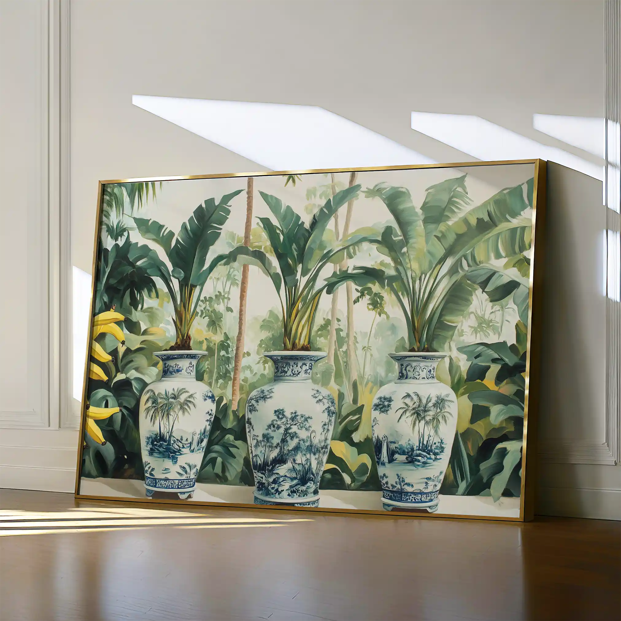 Landscape 260 Canvas Art 60 x 40 cm / Black