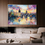 Landscape 261 Canvas Art 18" x 24" / 45 x 60 cm / Black
