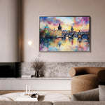 Landscape 261 Canvas Art 18" x 24" / 45 x 60 cm / Black