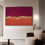 Abstract 262 Canvas Art 18" x 24" / 45 x 60 cm / Black