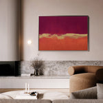 Abstract 262 Canvas Art 18" x 24" / 45 x 60 cm / Black