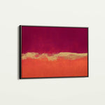 Abstract 262 Canvas Art 18" x 24" / 45 x 60 cm / Black