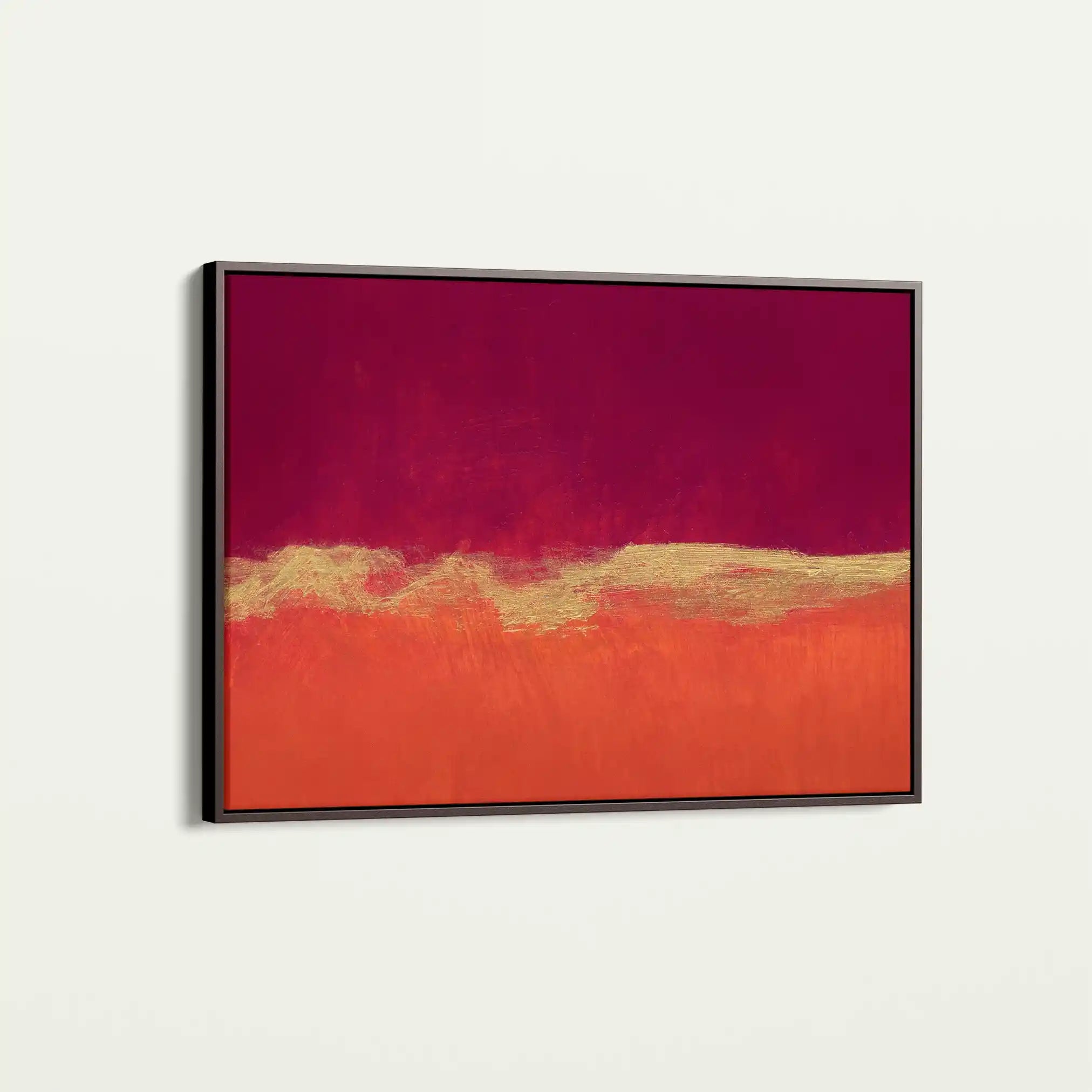 Abstract 262 Canvas Art 60 x 40 cm / Black