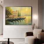 Landscape 262 Canvas Art 18" x 24" / 45 x 60 cm / Black