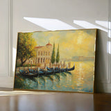 Landscape 262 Canvas Art 18" x 24" / 45 x 60 cm / Black