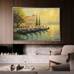 Landscape 262 Canvas Art 18" x 24" / 45 x 60 cm / Black
