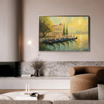 Landscape 262 Canvas Art 18" x 24" / 45 x 60 cm / Black