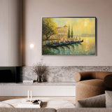 Landscape 262 Canvas Art 18" x 24" / 45 x 60 cm / Black