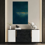Abstract 263 Canvas Art 18" x 24" / 45 x 60 cm / Black