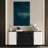 Abstract 263 Canvas Art 18" x 24" / 45 x 60 cm / Black