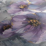 Floral 263 Canvas Art 60 x 40 cm / Black