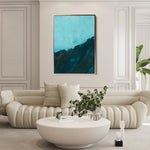 Abstract 264 Canvas Art 18" x 24" / 45 x 60 cm / Black
