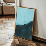 Abstract 264 Canvas Art 18" x 24" / 45 x 60 cm / Black