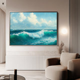 Landscape 264 Canvas Art 18" x 24" / 45 x 60 cm / Black