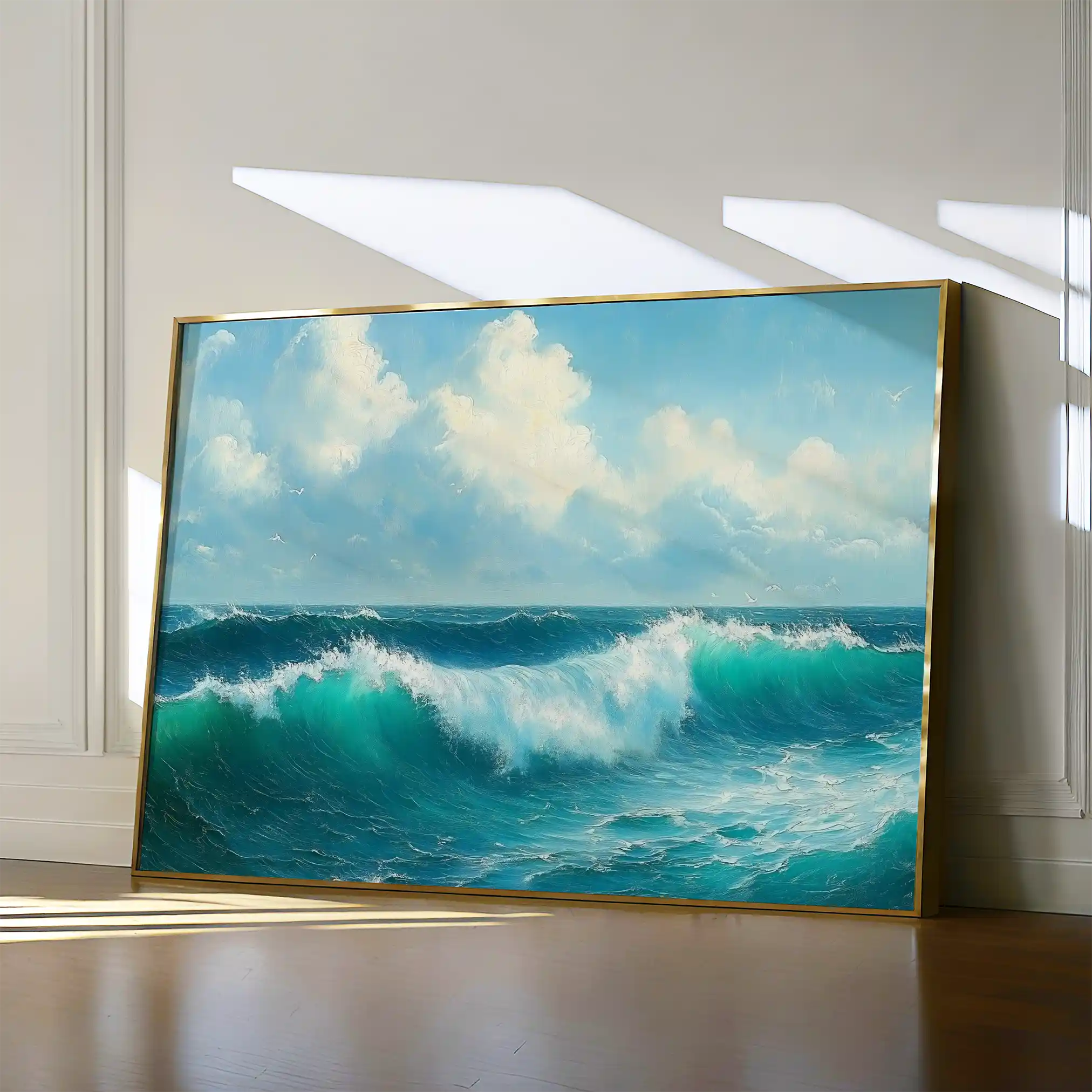 Landscape 264 Canvas Art 60 x 40 cm / Black