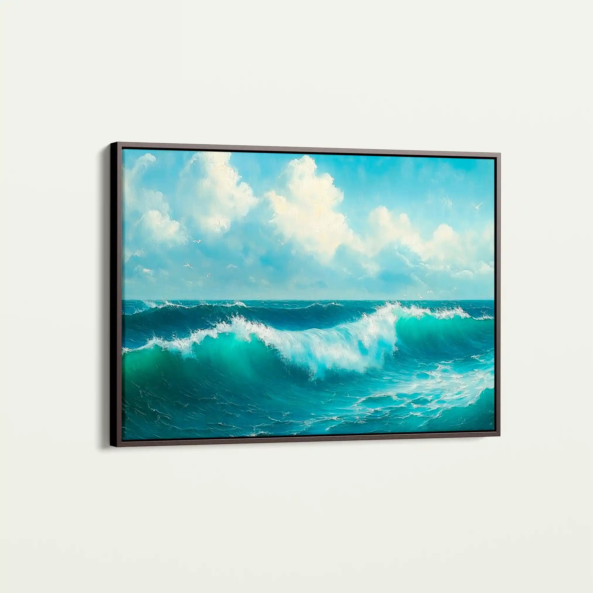 Landscape 264 Canvas Art 60 x 40 cm / Black